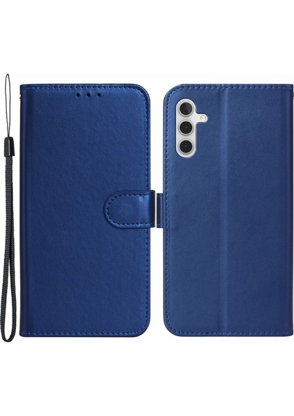 Samsung Galaxy A35 Cep Pu Deri+Tpu Iyi Korunmuş B40 Telefon Kılıfı (Yurt Dışından)