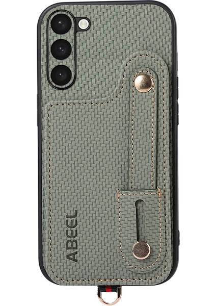 Samsung Galaxy S23+ Rfıd Engelleyen Karbon Fiber Dokusu Pu+ Tpu sı Telefon Kılıfı (Yurt Dışından)