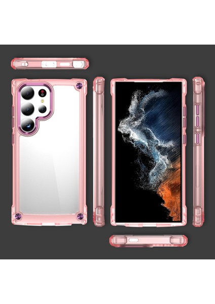 Samsung Galaxy S24 Ultra Pc+Tpu Cilt Touch Clear Tespiteli+ Telefon Kılıfı (Yurt Dışından) fiyatları