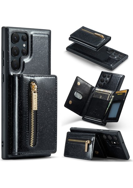 Samsung Galaxy S24 Ultra Çıkarılabilir Cover Black Telefon Kılıfı (Yurt Dışından)