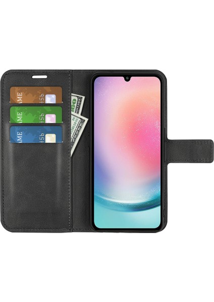 Samsung Galaxy A25 5g Pu Pu Deri Kabuğu Black Telefon Kılıfı (Yurt Dışından) fiyatları