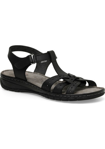 158589.Z4Fx Siyah Kadın Comfort Sandalet