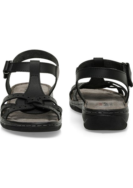 158589.Z4Fx Siyah Kadın Comfort Sandalet