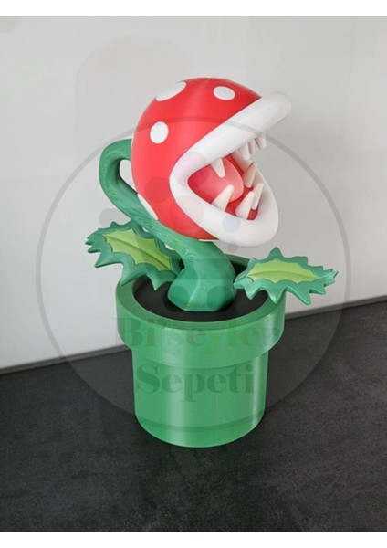Super Mario Piranha Bitkisi - 25 cm