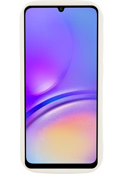 Samsung Galaxy A05 4g Dalga Şekli Hassas Kesim Cep Kabuğu Beyaz Telefon Kılıfı (Yurt Dışından)