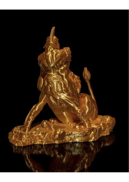 Aslan Yürekli Savaşçı Figür - 22 cm fiyatları