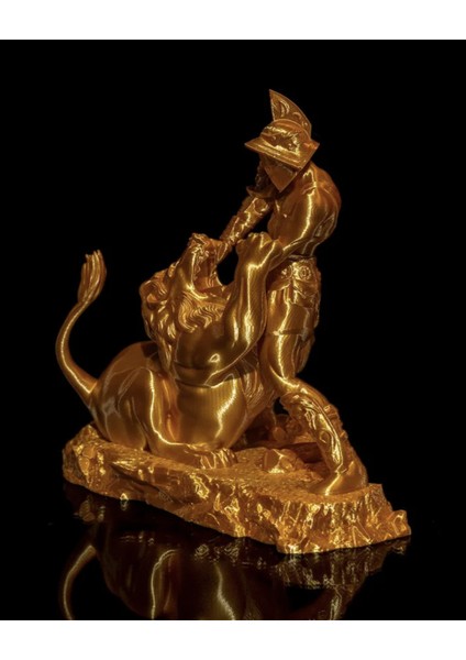 Aslan Yürekli Savaşçı Figür - 22 cm modelleri