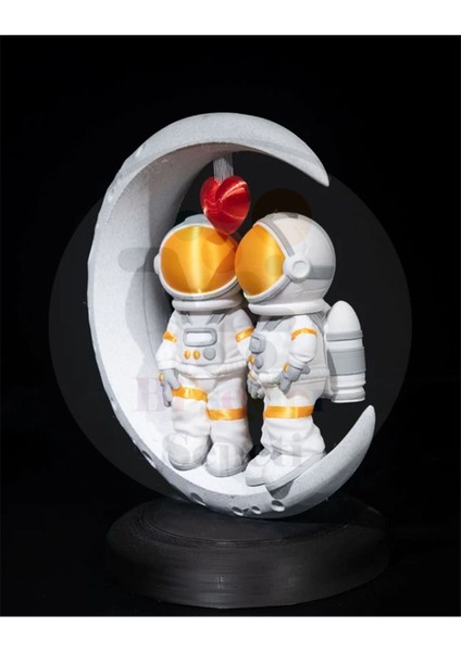 Astronot Çift Figür - 23 cm fiyatları