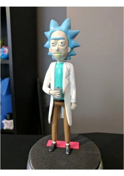 Rick And Morty Ricki Sanchez Boyalı Büst Figür Biblo - 25 cm (Büyük Boy)