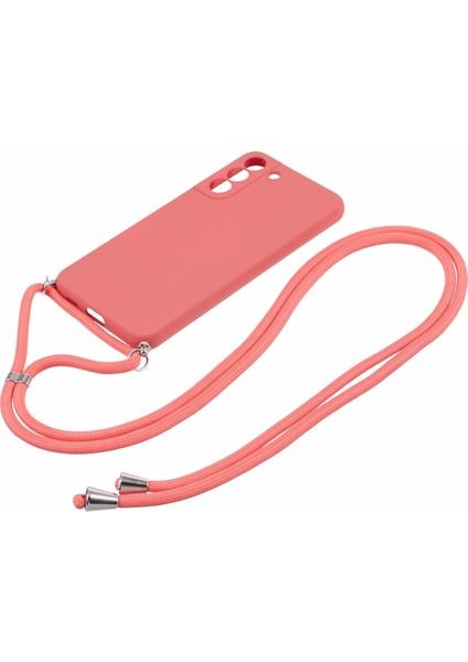 Samsung Galaxy S21+ 5g Long Lanyard Hawthorn Red Tpu Cep Telefon Kılıfı (Yurt Dışından)