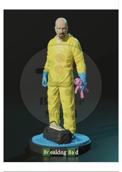 Walter White Breaking Bad Figür - 42 cm - Dev Boyut