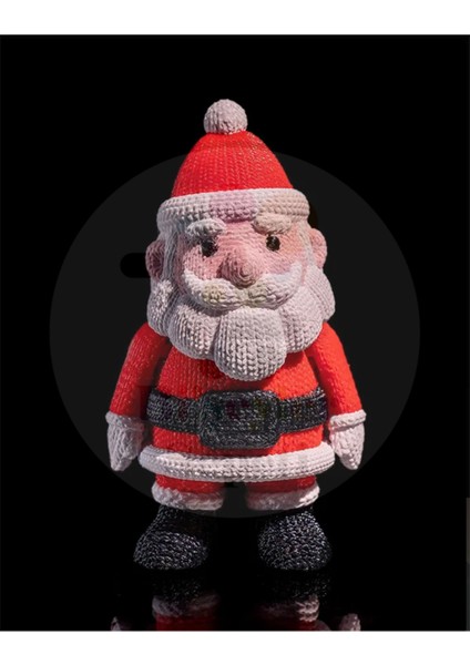 Hareketli Noel Baba Figür - Hooked Santa - 10 cm