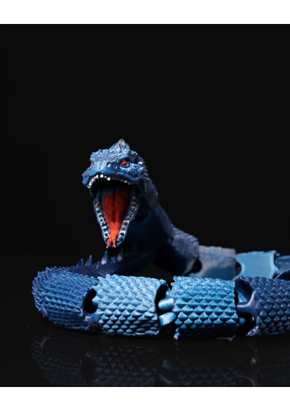 Harry Potter Sırlar Odası Basilisk Hareketli Figür Slytherin Yılanı 35 cm (Dev Boy)