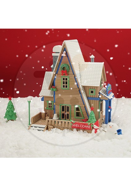 Christmas House - Yeni Yıl Ev Figür - Işıklı fiyatları