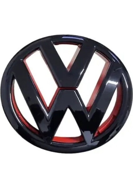 Vw Polo 2012 Ön Panjur Arması Logosu Amblem Kırmızı