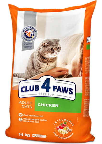 Premium Tavuklu Yetişkin Kedi Maması 14 kg 106008