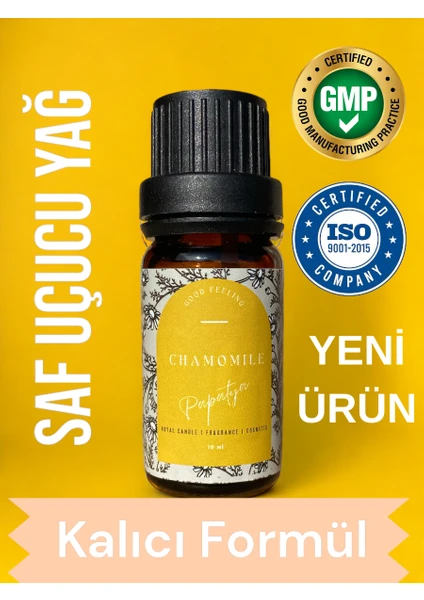 Royal Mum Papatya - Uçuçu Yağ , Kokulu Yağ , Buhurdanlık Yağı , Difüzör Esansı 10 ml