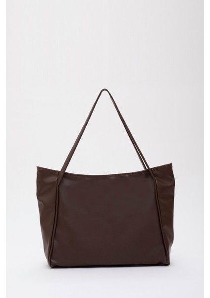 Tekno Trust Düz Kahve Rengi Shk90 Deri El Kol Ve Omuz Çanta fırsatları