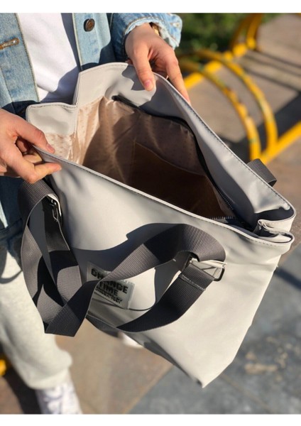 Tekno Trust Kadın Gri Omuz Çantası indirimleri