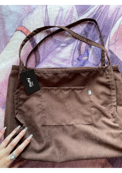 Tekno Trust 00S Bag Orta Boy Kahverengi Pamuk fiyatları