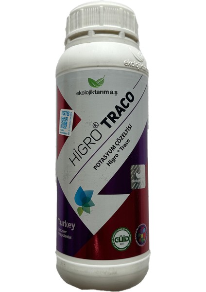 Higro Traco 1 Lt Potasyum Çözeltisi