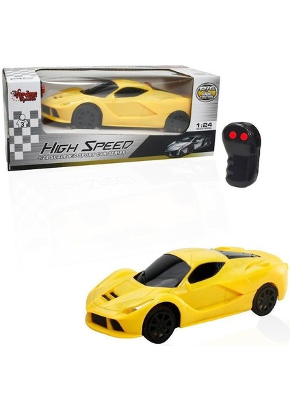 NNH-1381-5-7-15 Kumandalı Ileri-Geri Fonksiyon 1:24 High Speed Spor Pilli Araba