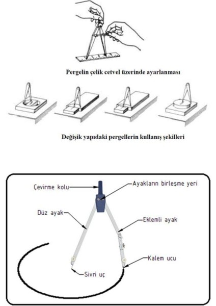 Pergel Ortadan Ayarlı Rp 09 Rubenis Çok Amaçlı Pratik Pergel indirimleri