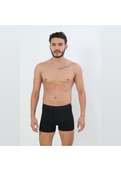 Modal Boxer Siyah-Lacivert-Füme 3’lü Paket modelleri