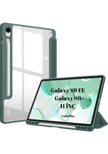 Samsung Galaxy Tab S10 Lite FE/S10/S9 FE/S9 Kılıf Grafiti Şeffaf Kalem Bölmeli(12.4inç Değildir)