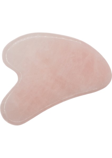 Pembe Kuvars Gua Sha Masaj Taşı