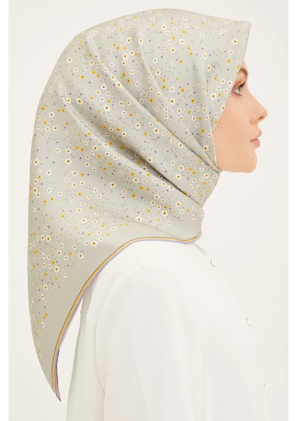 Nostalji Ipek Twill Eşarp