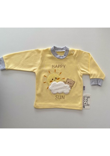 Inci Serisi Unisex Güneşli Bebek Takımı 3'lü Set %100 Pamuk fiyatları
