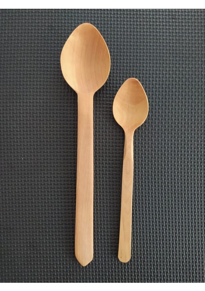 Home Trabzon Bölgesi El Yapımı Hakiki Şimşir Kaşığı 2'li Takım