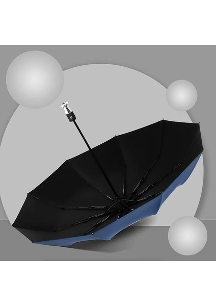 bliss umbrella 10 Telli Lacivert Şemsiye