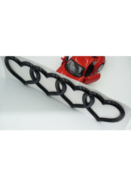 Audi Hearts Bagaj Siyah Abs Halka Rozet Amblem fiyatları