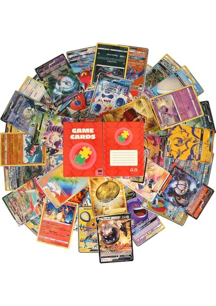 Gamenine 200 Pokemon Kartı Yeni Deste 100HP Üzeri