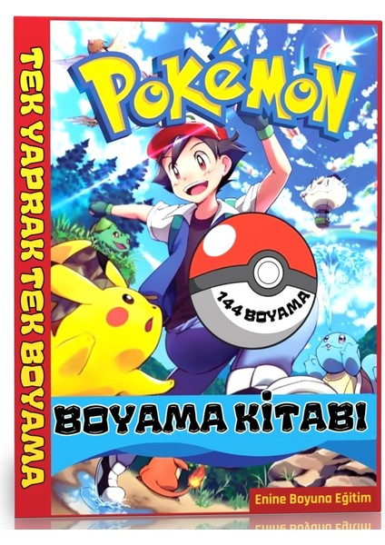 Pokemon Boyama Kitabı