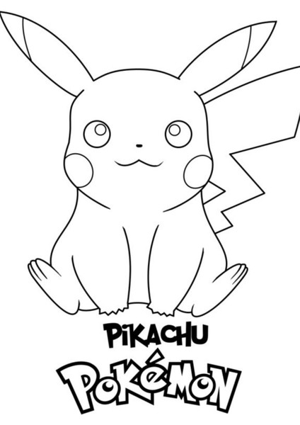 Pokemon Boyama Kitabı