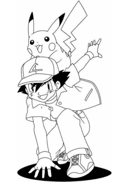 Pokemon Boyama Kitabı