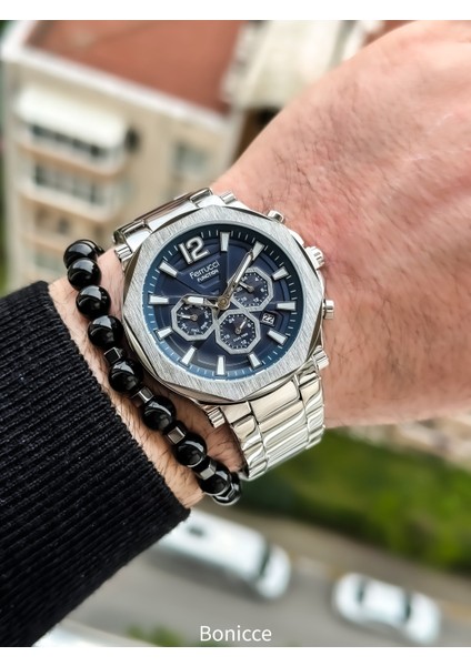 Özel Tasarım Fonksiyonarı Aktif Erkek Kol Saati+Bileklik indirimleri