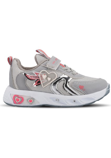 Paolıno Kız Çocuk Sneaker Ayakkabı Gri