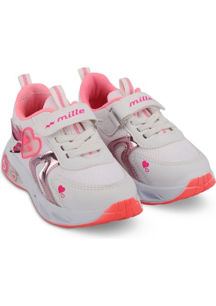 Paolıno Kız Çocuk Sneaker Ayakkabı Beyaz / Pembe fiyatları