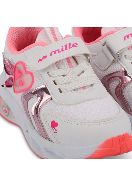 Paolıno Kız Çocuk Sneaker Ayakkabı Beyaz / Pembe fırsatları