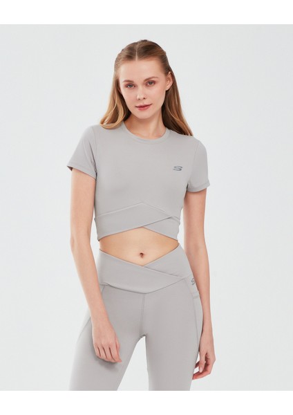 Performance Coll. W Short Sleeve T-Shirt Kadın Antrasit Tshirt S241133-003
