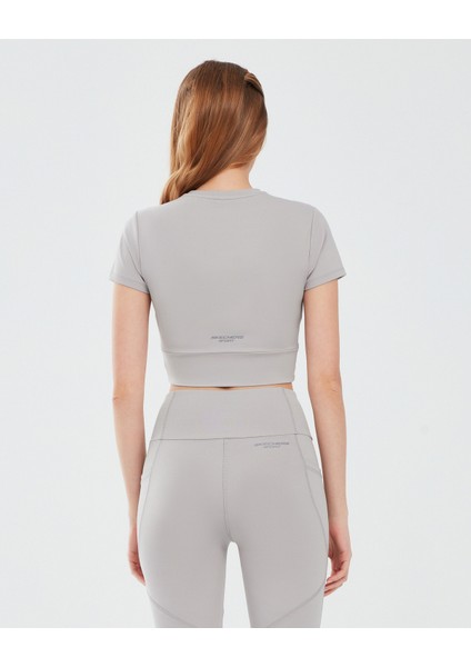 Performance Coll. W Short Sleeve T-Shirt Kadın Antrasit Tshirt S241133-003