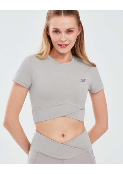 Performance Coll. W Short Sleeve T-Shirt Kadın Antrasit Tshirt S241133-003