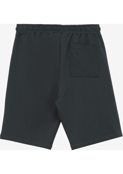 Antrasit Erkek Sweat Şort D4SM-SHT3286