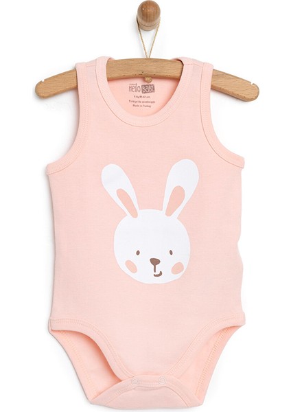 HelloBaby Sevimli Hayvan Surat Atlet Body Unisex