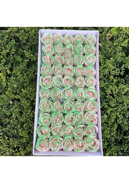 A13 Tarzı Kutu Sabun Gül Çiçek Kafa Düğün Ev Dekor Için Noel Süslemeleri Sevgililer Yeni Yıl Hediye Diy Sabun Çiçekler (Yurt Dışından)