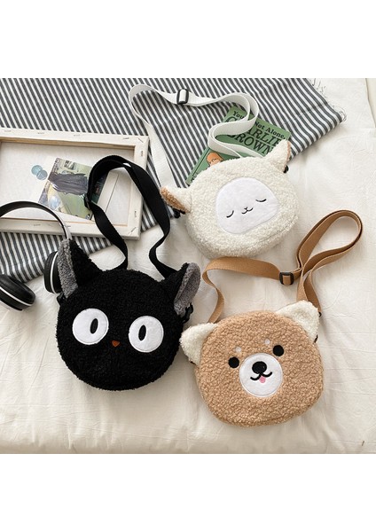 Japon Tarzı Kawaii Çanta Kadın Karikatür Peluş Omuzdan Askili Çanta Kadınlar Için Yeni Crossbody Çanta Küçük Telefon Çanta Bolsa Feminina (Yurt Dışından) modelleri